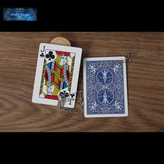 ネックレスカード〜Necklace Card〜観客が選んだカードがチェーンに貫通！ネックレスに！