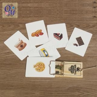 ネズミ捕りカード〜Mouse Trap Card〜音と動きで引き込む!食べ物カードの読み当てマジック