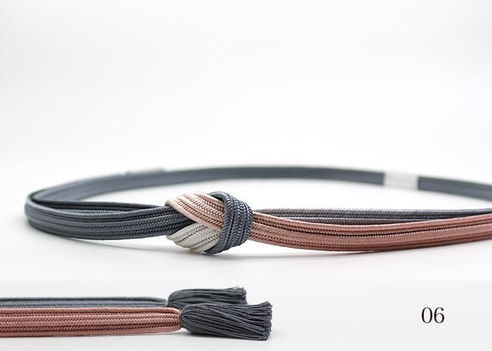 帯締め 畝打 2色ぼかし - 京都富小路の和装小物専門店きねや