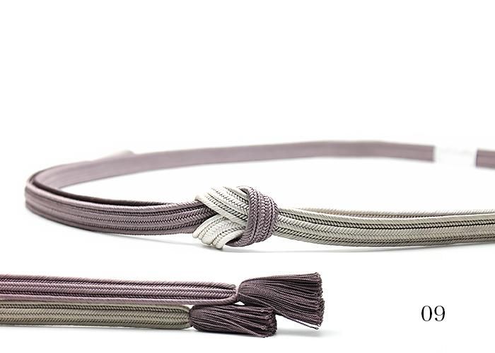 帯締め 畝打 2色ぼかし - 京都富小路の和装小物専門店きねや