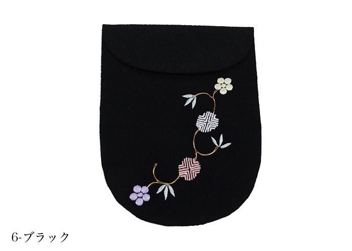 足袋入れ 刺繍 笹蔓 - 京都富小路の和装小物専門店きねや 足袋入れ 刺繍 笹蔓 - 京都富小路の和装小物専門店きねや