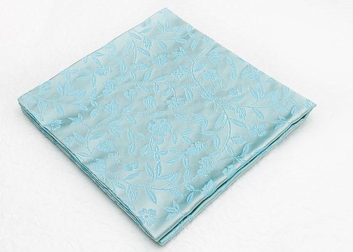 友湖　出帛紗　草花文緞子 現品限り【茶道具】鳥草花文緞子 出帛紗 *土田友湖* 出袱紗*出服紗*