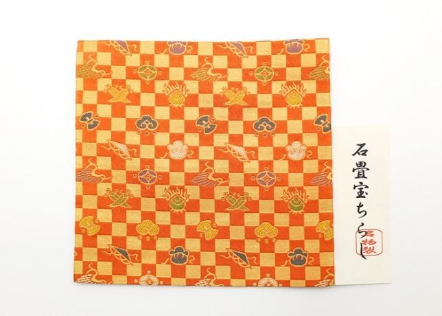 古帛紗 絨華羊楽文 – 龍村美術織物公式オンラインショップ