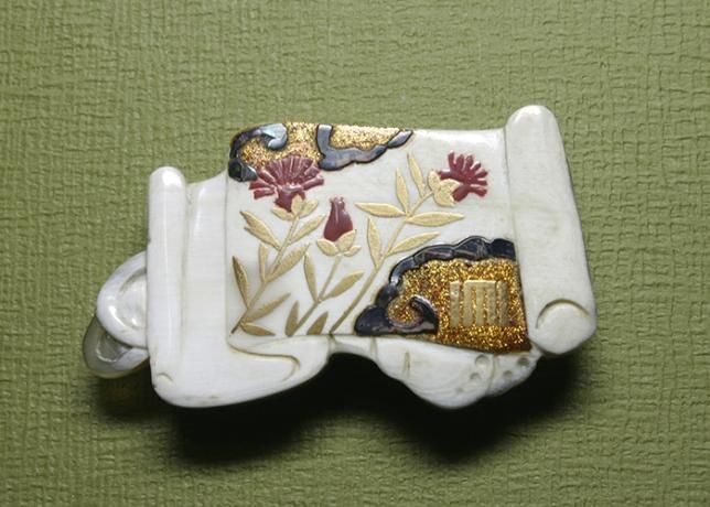 源氏物語・源氏香帯留め - 京都富小路の和装小物専門店きねや