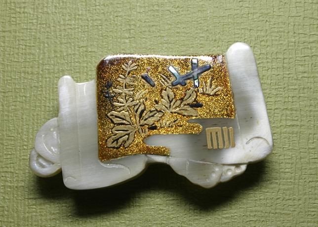 源氏物語・源氏香帯留め - 京都富小路の和装小物専門店きねや