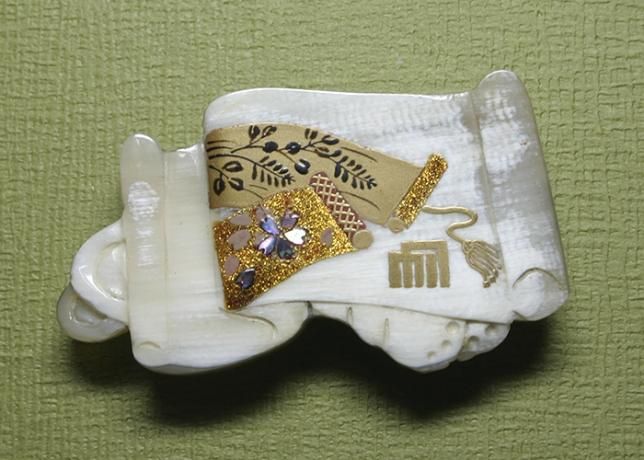 源氏物語・源氏香帯留め - 京都富小路の和装小物専門店きねや