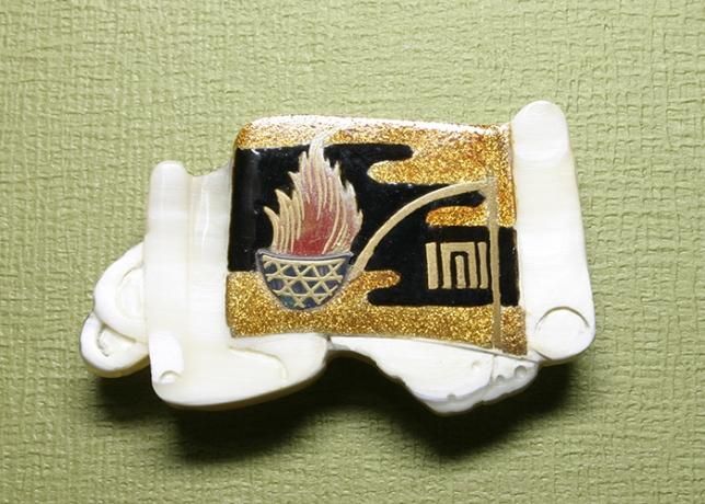 源氏物語・源氏香帯留め - 京都富小路の和装小物専門店きねや