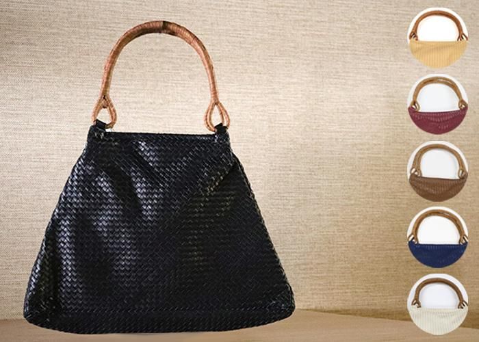 トートバッグ 大サイズ 牛革 刺しメッシュ 編み込み レザー トートバッグ 大サイズ 牛革 刺しメッシュ 編み込み レザー