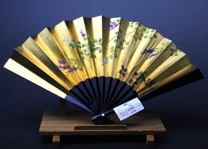 茶席扇 風萩 宮脇賣扇庵 美也古扇 茶扇 京扇子 - 京都富小路の和装小物専門店きねや