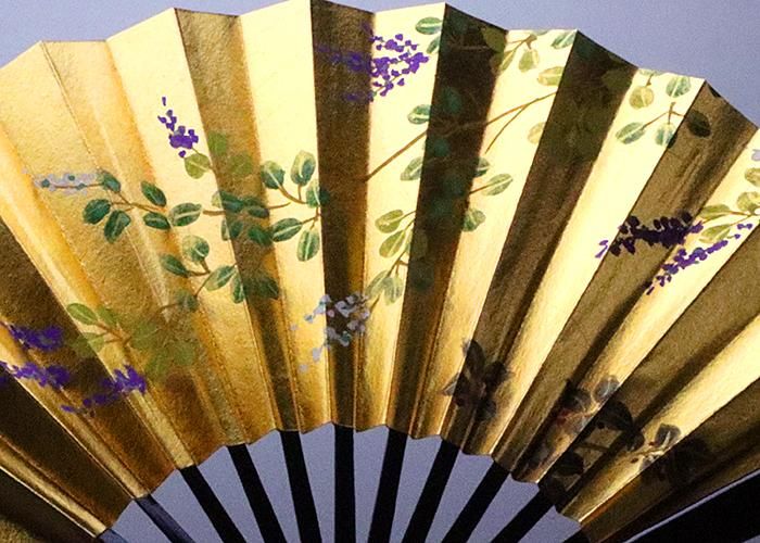 茶席扇 風萩 宮脇賣扇庵 美也古扇 茶扇 京扇子 - 京都富小路の和装小物専門店きねや