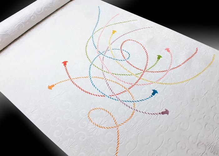 明綴れ 手織 袋帯 細密 華紋 蜀江文 七宝繋ぎ 正絹 お太鼓柄 【公式通販】