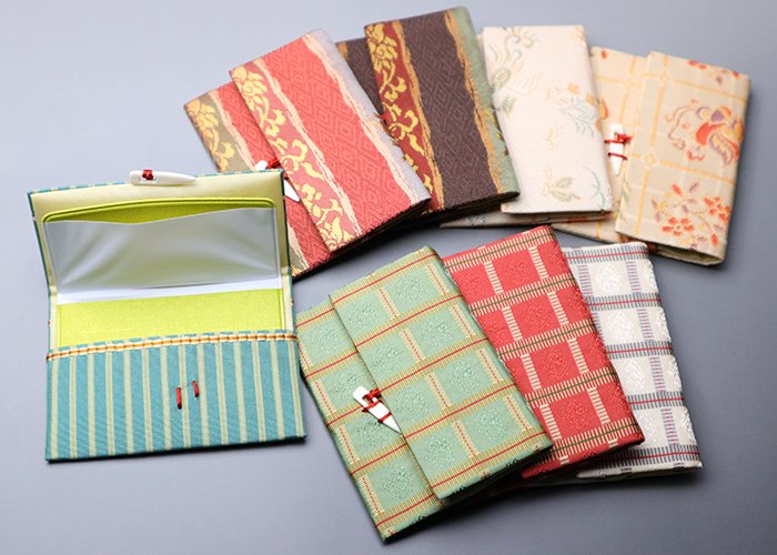 小茶巾入れ 名物裂 茶道具 茶巾 | 日本製 絹製インナーケース付き
