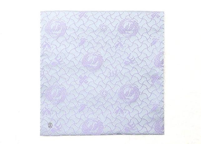 土田友湖　帛紗　紫 楽天市場】【茶器/茶道具 帛紗】 正絹 無地 紫 土田友湖作（千家十職