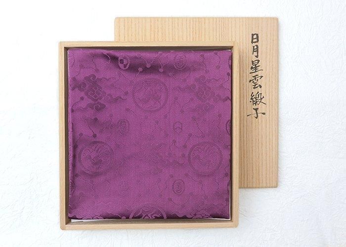土田友湖作-日月星雲緞子出帛紗 | 正絹 - 京都富小路の和装小物 土田友湖作-日月星雲緞子出帛紗 | 正絹 - 京都富小路の和装小物