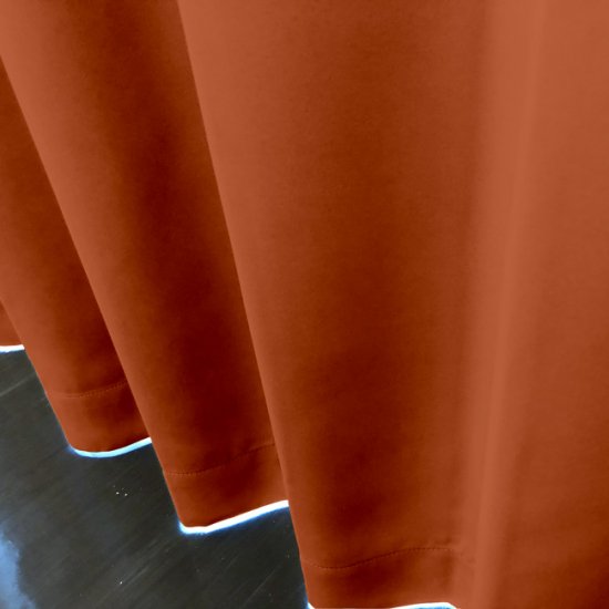 遮光カーテン 遮光1級 遮熱 防炎機能付 出窓もokのおしゃれなオーダーカーテン Tea Party ブラッドオレンジジュース オレンジ Curtain ハッシュタグカーテン