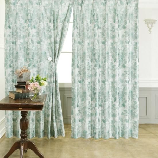 ボタニカル柄カーテン 高級感のあるクラシックなデザイン Curtain ハッシュタグカーテン ボタニカル柄カーテン 高級感のあるクラシックなデザイン Curtain ハッシュタグカーテン