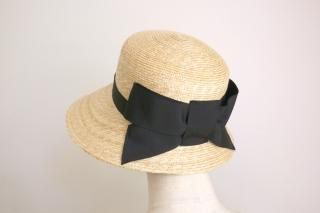 Grosgrain グログラン 広つばの麦わら帽子 Grosgrain グログラン 広つばの麦わら帽子
