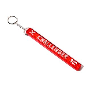 CHALLENGER/DELUXE ROOM KEY RING/レッド