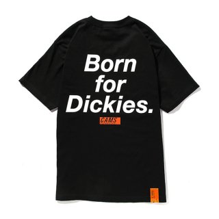 CHALLENGER/CAMS Born For Dickies TEE/ブラック
