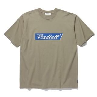 RADIALL/FLAGS-CREW NECK T-SHIRT S/S/