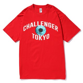 CHALLENGER/TOKYO EYE TEE/レッド