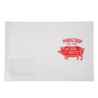 PORKCHOP/OWNERS MANUAL CASE/WHITE
