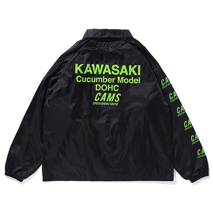 CHALLENGER/CAMS MOTOR COACH JACKET/ブラック - THUMBING