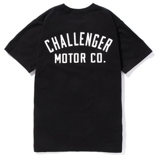 CHALLENGER/MOTOR CO. TEE/ブラック
