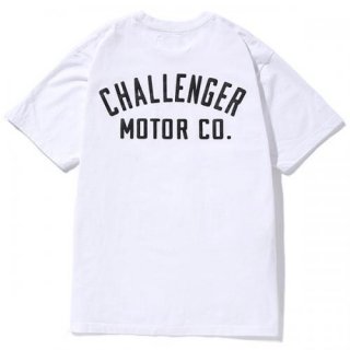 CHALLENGER/MOTOR CO. TEE/ホワイト