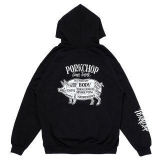 PORKCHOP/PORK BACK HOODIE/֥å