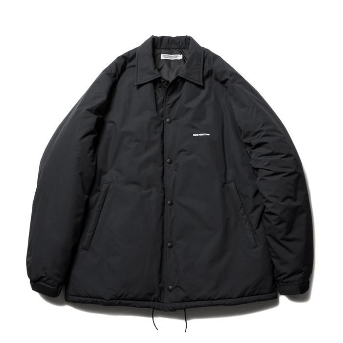 COOTIE/NYLON PADDED COACH JACKET/ブラック - THUMBING ONLOINE STORE