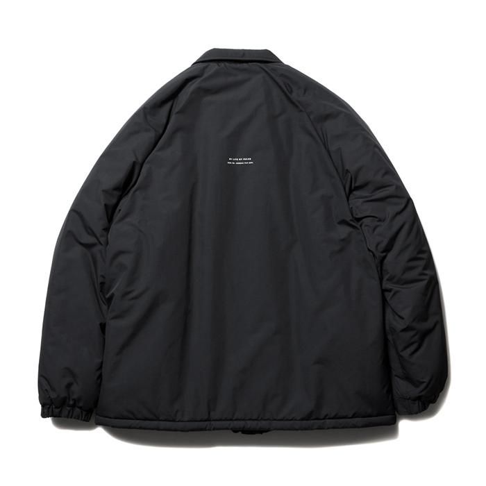 COOTIE/NYLON PADDED COACH JACKET/ブラック - THUMBING ONLOINE STORE