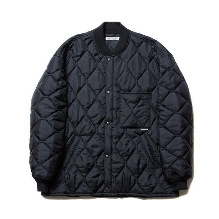 COOTIE/X WIDE CWU‐9 QUILTING JACKET/ブラック - THUMBING COOTIE/X WIDE CWU‐9 QUILTING JACKET/ブラック - THUMBING