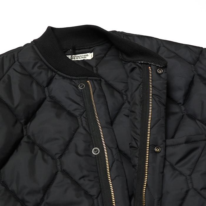 COOTIE/X WIDE CWU‐9 QUILTING JACKET/ブラック - THUMBING