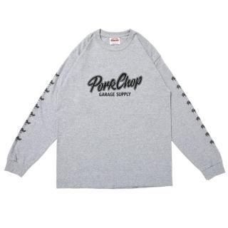 PORKCHOP/SCRIPT LOGO L/S TEE/졼