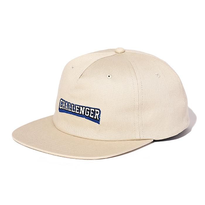 CHALLENGER/COLLEGE LOGO CAP/ベージュ - THUMBING ONLOINE STORE - COOTIE/クーティー・ CHALLENGER/チャレンジャー・PORKCHOP GARAGE SUPPLY/ポークチョップ・RADIALL/ラディアル・ANTIDOTE  BUYERS CLUB/アンチドート 正規取扱店 通販サイト