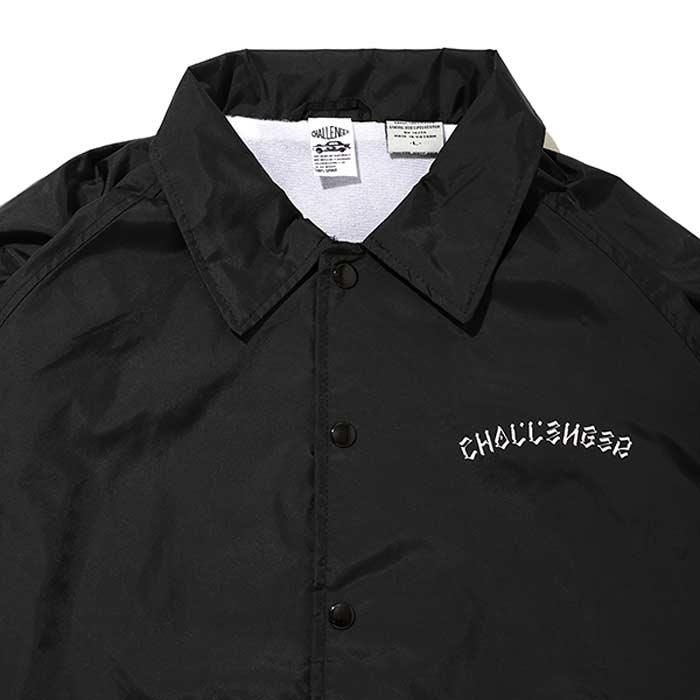 CHALLENGER/NO PAIN NO GAIN COACH JACKET/ブラック - THUMBING