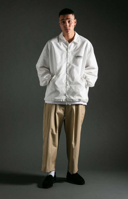 COOTIE/VENTILE 2 TUCK EASY PANTS/ベージュ |  防水性・通気性・耐久性を兼ね備えたワイドシルエットのVentileパンツ - THUMBING ONLOINE STORE -  COOTIE/クーティー・CHALLENGER/チャレンジャー・PORKCHOP