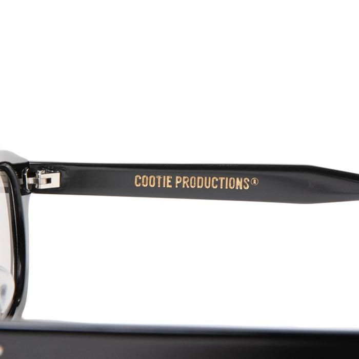 COOTIE/RAZA GLASSES/ブラック×スモーク - THUMBING ONLOINE STORE