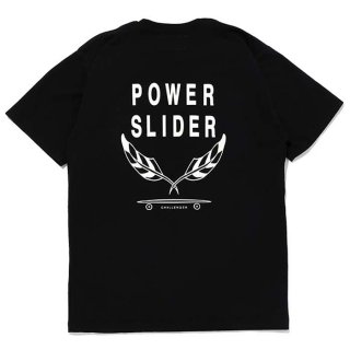 CHALLENGER/POWER SLIDER TEE/ブラック