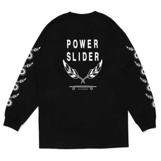 CHALLENGER/L/S POWER SLIDER TEE/ブラック