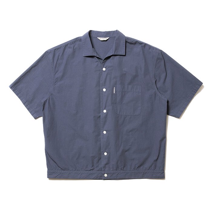 Garment Dyed C/L Open-Neck S/S Shirt