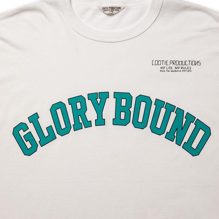 COOTIE/PRINT OVERSIZED L/S TEE(GLORY BOUND)/ホワイト - THUMBING ...