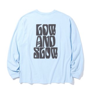 RADIALL/LO-N-SLO-CREW NECK T-SHIRTS L/S/スカイブルー【20%OFF】<img class='new_mark_img2' src='https://img.shop-pro.jp/img/new/icons20.gif' style='border:none;display:inline;margin:0px;padding:0px;width:auto;' />