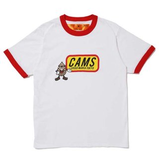 CHALLENGER/CAMS RINGER TEE/レッド