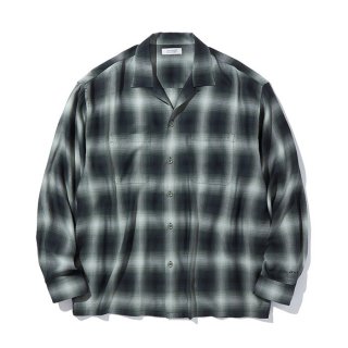 RADIALL/LO-N-SLO-OPEN COLLARED SHIRT L/S/フォレストグリーン