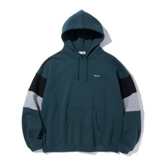 RADIALL/FLAGS BOWL-HOODIE SWEATSHIRT L/S/FOREST GREEN
