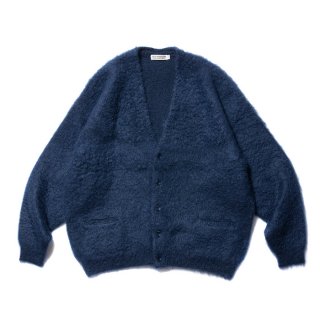 COOTIE/MOHAIR CARDIGAN/BLUE