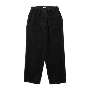 COOTIE/NAPPING BUFFALO CLOTH PAINTER EASY PANTS/ブラック