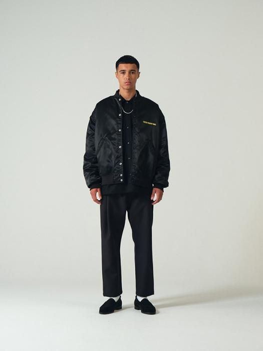 COOTIE/NYLON SATIN STADIUM JACKET - THUMBING ONLOINE STORE 